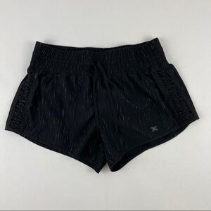 Xersion Athletic Shorts Womens Petite XS Semi Fitted Black Drawstring
